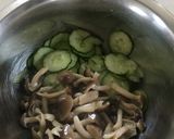 きゅうりときのこの和え物作り方3写真