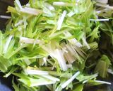 水菜と豆腐のさっぱりシャキシャキサラダ♡作り方1写真