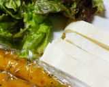 琉木綿豆腐とかぼちゃの厚焼き玉子作り方1写真