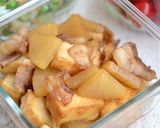 豚バラ大根と厚揚げの炒め煮【作り置き】作り方5写真