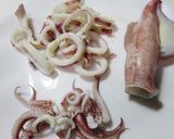 キャベツとイカのごま酢和え　酢生姜もOK作り方4写真