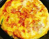 *そら豆と桜えびのスパニッシュオムレツ*作り方12写真