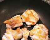 簡単！チキンのシャンピニオン風ステーキ。作り方3写真
