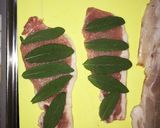 簡単、ベーコンと豚肉のサルティンボッカ作り方2写真
