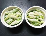 焼きスナップえんどう☆麵つゆマヨネーズ☆作り方3写真