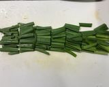 豚ニラもやしのとろ〜りとん平焼き作り方1写真