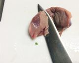 砂肝とにんにくの芽の炒め物作り方4写真