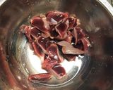 砂肝とにんにくの芽の炒め物作り方6写真