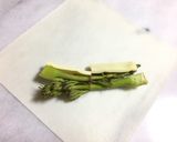 たらの芽とチーズの春巻き作り方1写真