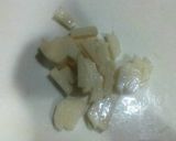 鶏肉と長芋と小松菜のバター醤油炒め作り方2写真