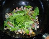 まて貝とほうれん草のバターソテー作り方13写真