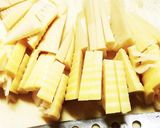 具を食べる！タケノコとヒトハメの味噌汁☆作り方6写真