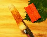 ぽん酢deちくわ☆カニかま☆大葉の卵焼き作り方1写真