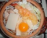鍋焼きうどん簡単に温まりましょう＾＾作り方4写真