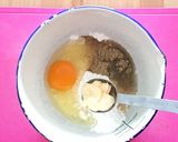 マヨマジック♪ふんわりお絵かきお好み焼き作り方1写真
