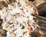 節約ヘルシー☆豆苗の梅ごまマヨネーズ作り方5写真