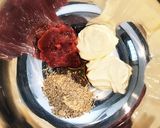 節約ヘルシー☆豆苗の梅ごまマヨネーズ作り方4写真