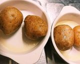 トースターで簡単♥️バジルポテトグラタン作り方1写真