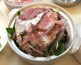 ワンコインおつまみ♢真鯛の骨蒸し作り方8写真