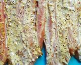 鶏むね肉のマスタードパン粉焼き♪作り方2写真