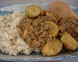 里芋とひき肉の★和風カレーあんかけ作り方5写真