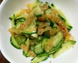 即席 簡単☆キュウリと中華くらげ和え☆作り方3写真