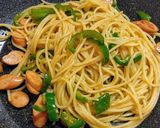 パスタマヨネーズ焼肉のタレ味☝動画レシピ作り方14写真