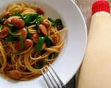 パスタマヨネーズ焼肉のタレ味☝動画レシピ作り方17写真