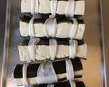 豆腐の昆布巻きと挽肉の中華風煮込み作り方11写真