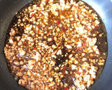 豆腐の昆布巻きと挽肉の中華風煮込み作り方13写真