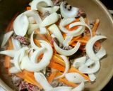 牛肉少しで☆キャベツ 舞茸のあんかけ丼♡作り方4写真