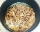 簡単常備菜‼牛丼屋風牛肉と玉葱の甘辛煮作り方4写真