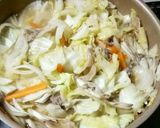 牛肉少しで☆キャベツ 舞茸のあんかけ丼♡作り方6写真