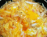 もやしと玉葱の卵とじ作り方11写真