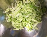 昆布 小エビのキャベツサラダ作り方1写真