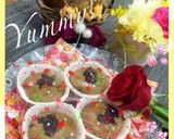 手作り粒あんde抹茶あずきカップケーキ♪作り方4写真