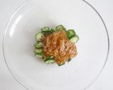 オクラのなめ茸和え作り方2写真