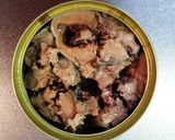 素麺に＊母の伝授。サバ缶と玉ねぎのつけ汁作り方4写真