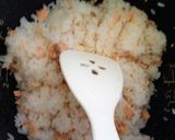 余った塩鮭で★鮭とオグラのちらし寿司★作り方6写真