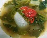中華味。ぷちとまとのスープ。作り方3写真