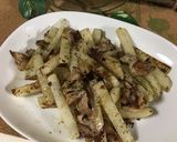 豚肉と長芋de青のり炒め作り方4写真