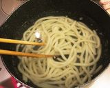 余り物deカレーうどん作り方1写真