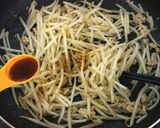 簡単×満腹♪もやしと挽肉のシャキ旨中華丼作り方3写真