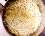 激安！シャキ旨！もやしと豆苗のナムル作り方2写真