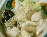 博多の鍋・水炊き(圧力鍋でスープ）作り方6写真