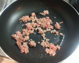 単身赴任向 白菜とひき肉のうま煮作り方3写真