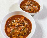 豚こまと野菜のルーミック煮込み作り方9写真