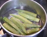 簡単副菜！たっぷりオクラ作り方1写真