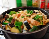 うまー！辛ー！茄子と鶏肉のグリーンカレー作り方8写真