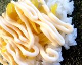 刻みたくわんで簡単おにぎらず♬作り方2写真